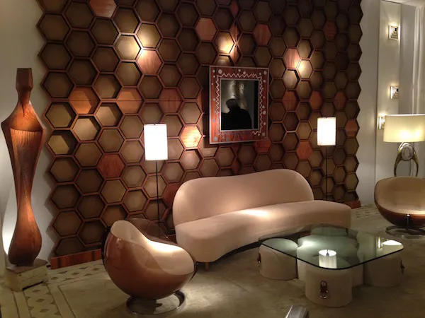 La stand de la Galerie Hervouet à PAD Paris 2016 Photo: Courtesy of the gallery