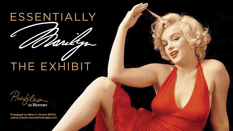 Essentially Marilyn: la exposición y venta de la esencia de Marilyn Monroe