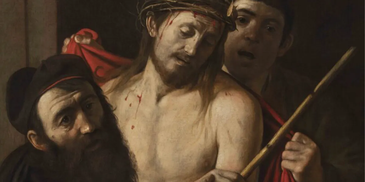 Il dipinto Ecce Homo di Caravaggio riscoperto dopo il restauro. Foto CC0 1.0 (dettaglio)