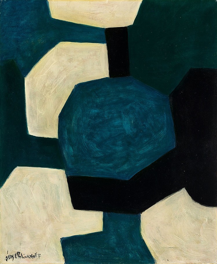 Serge Poliakoff, Composition Abstraite, 1966. Foto: Lempertz.
