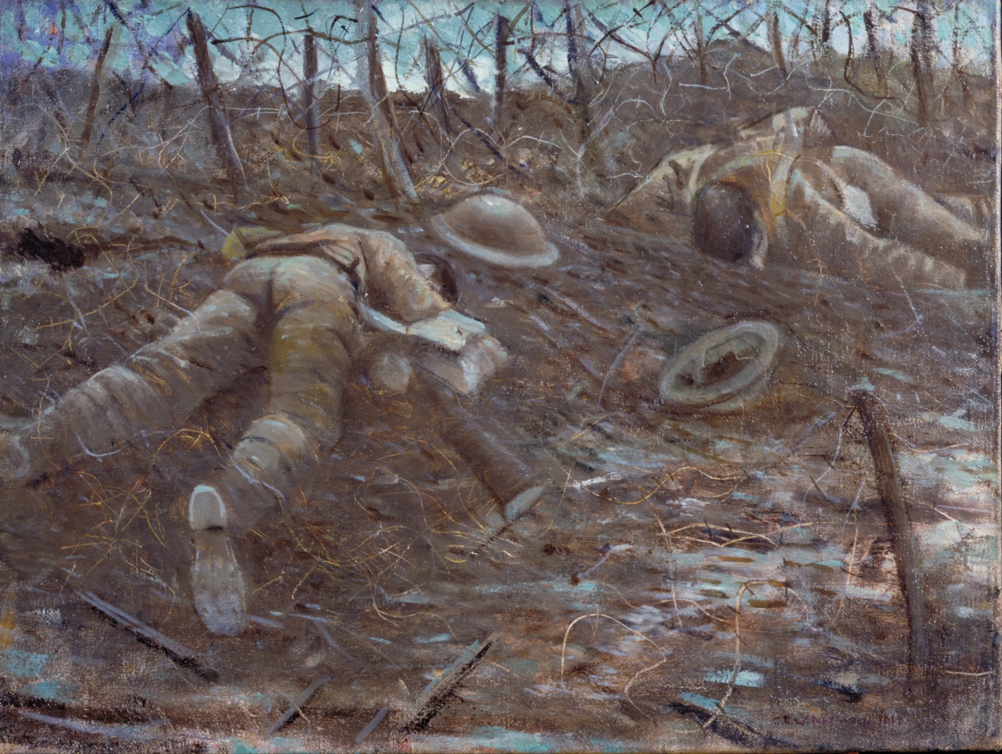Les horreurs de la Première guerre mondiale vues par C. R. W. Nevinson