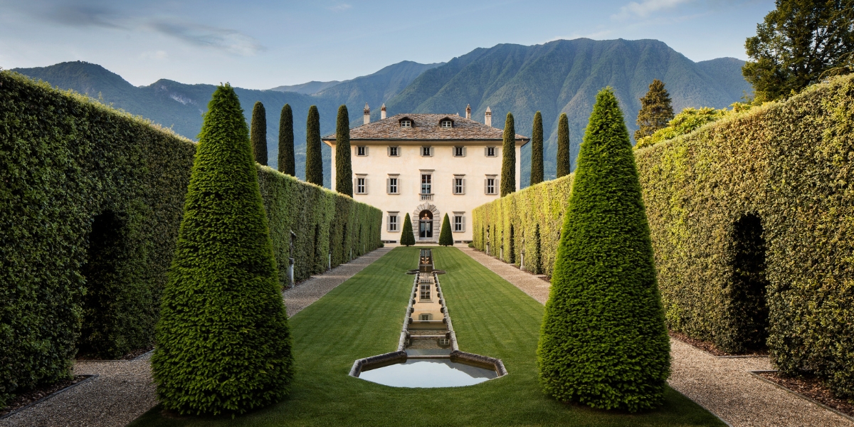 Villa Balbiano on Lake Como, Italy. Photo © LVH (detail)
