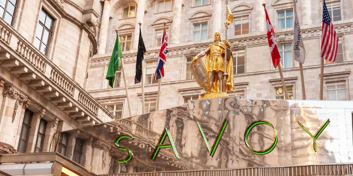 The Savoy Hotel auction, featuring over 1,800 items from the hotel's historic rooms, will be held on 7-8 August. Photo © Pro Auction
