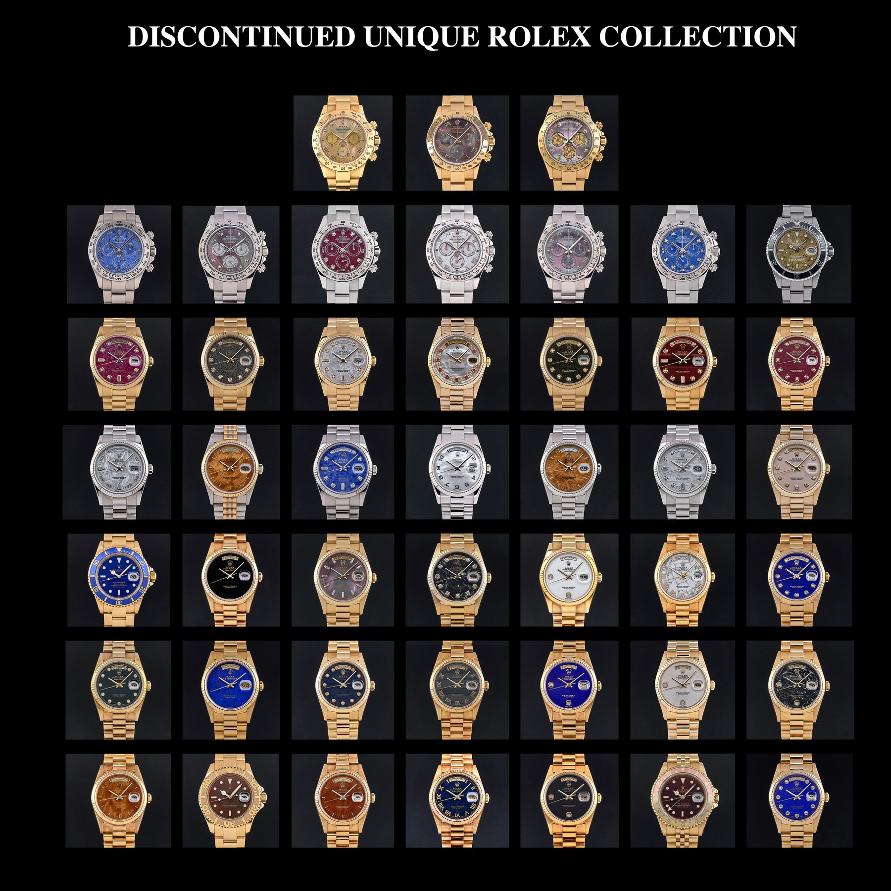 Exclusive Selection: Rare Rolex Watches and More Up for
