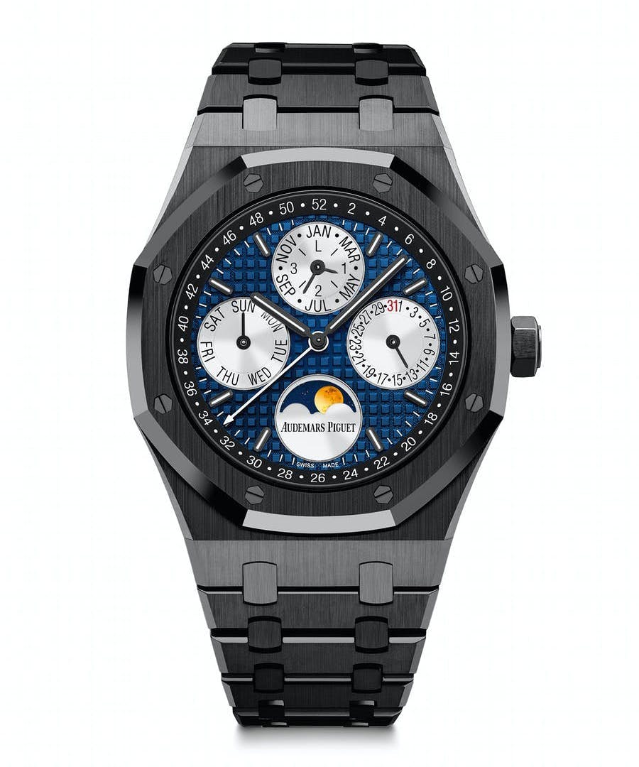 Audemars Piguet Royal Oak Perpetual Calendar Only Watch Black Ceramic Bracelet. Foto Ⓒ Christie’s