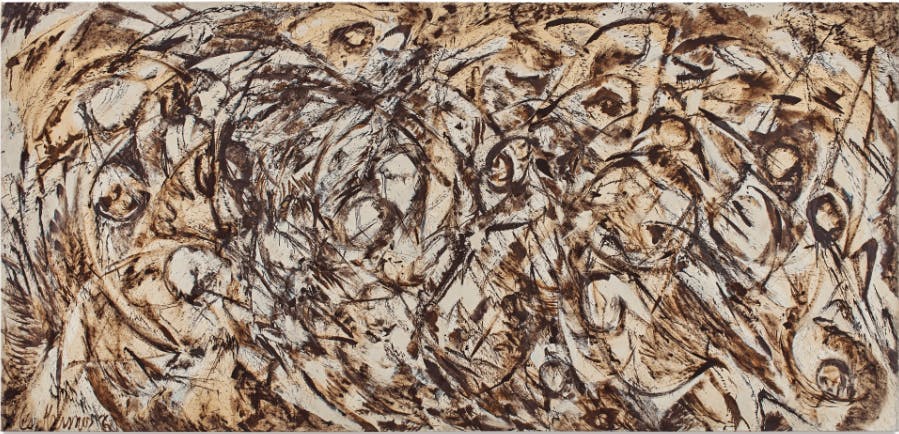 Lee Krasner, 'The Eye is the First Circle', 1960. Foto © Sotheby's

