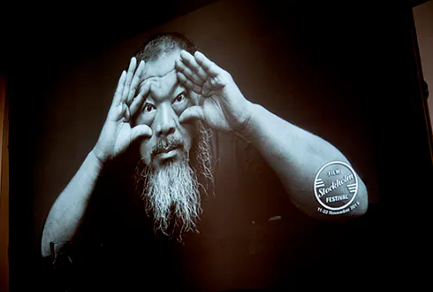 Ai Wei Wei i Stockholm för filmfestival
