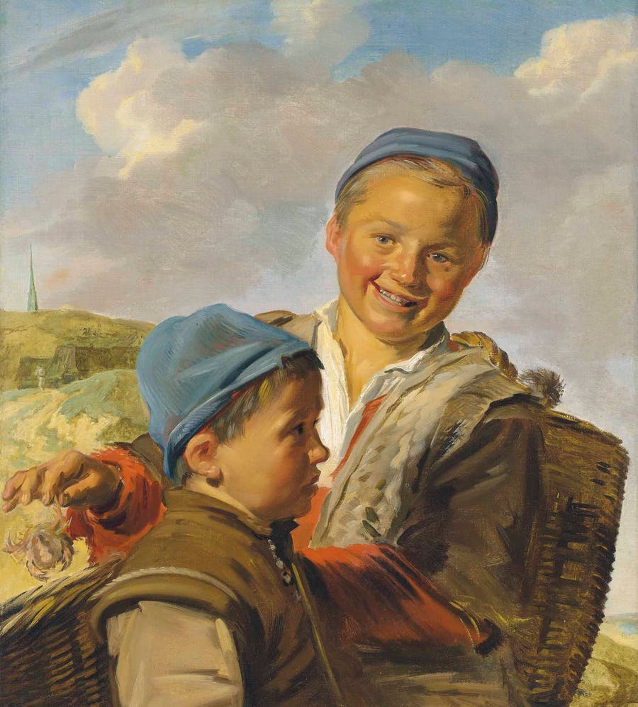 Frans Hals, Two Fisherboys, oil on canvas, image © Christie's
