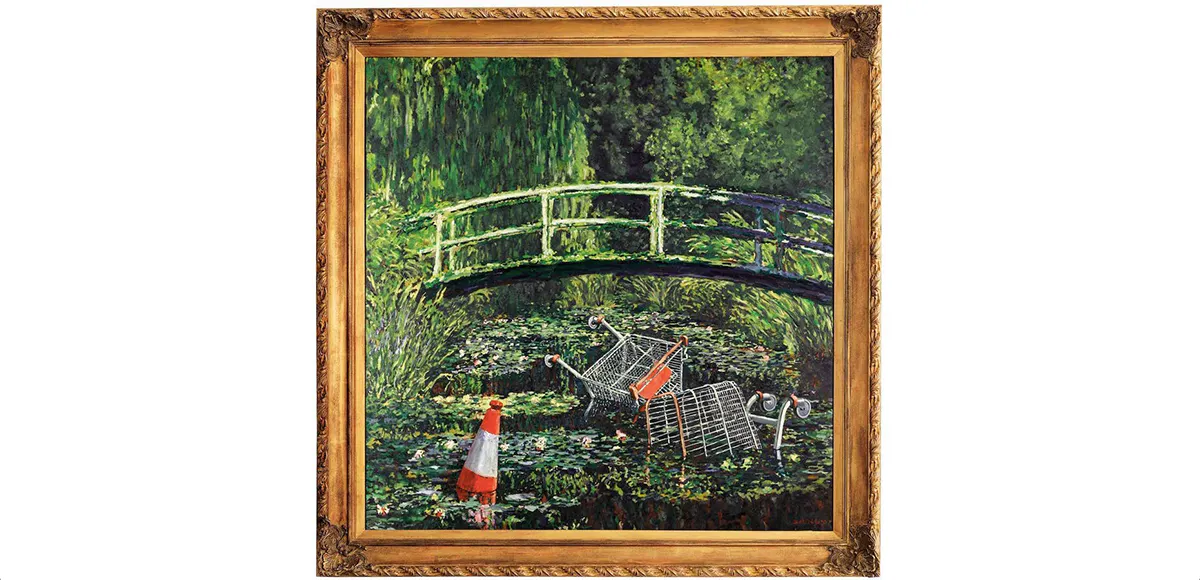 Banksy, "Show Me The Monet", 2005 | Foto: © Sotheby's
