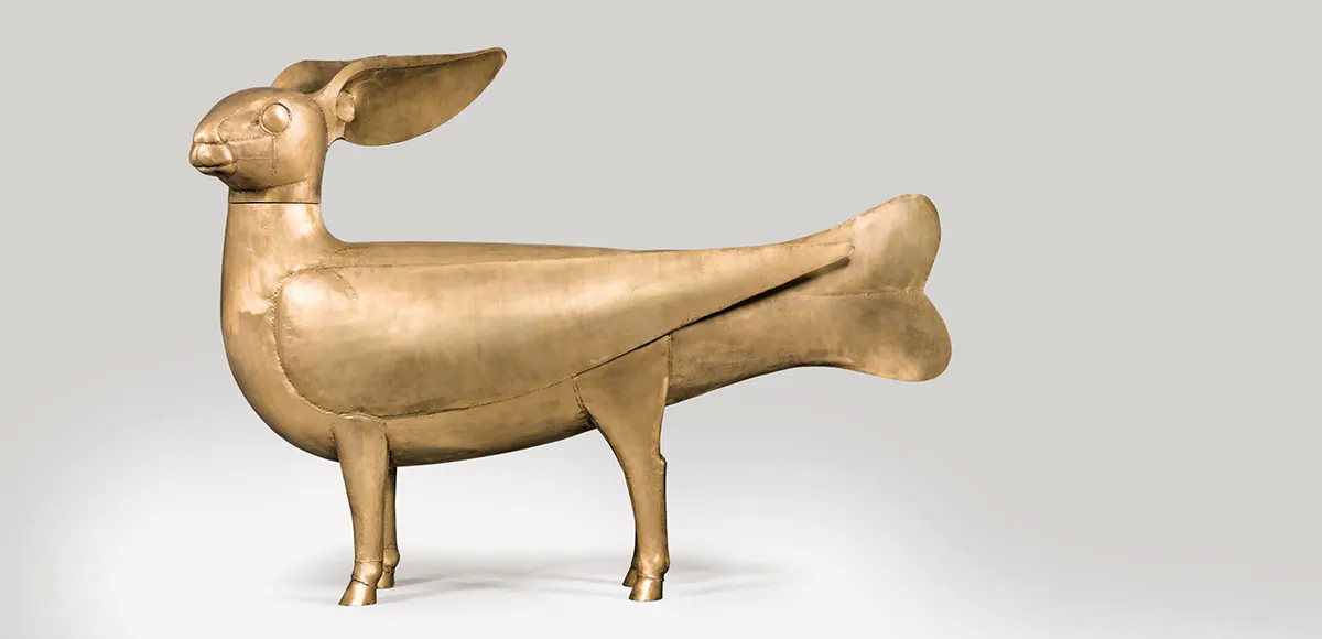 François-Xavier Lalanne, Lapin à vent, 2007, image © Sotheby's