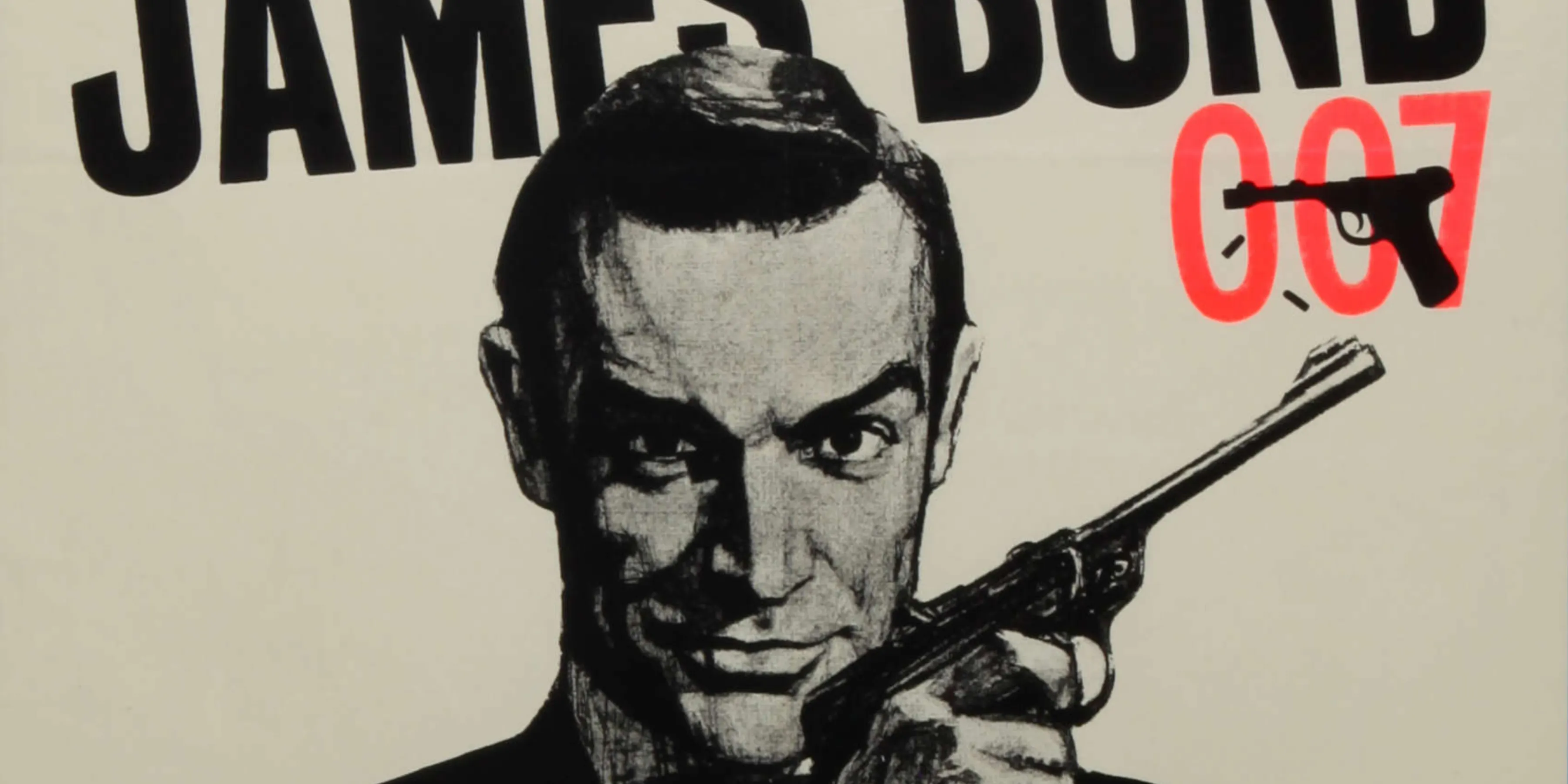 James Bond, From Russia With Love (1963), UK Double Crown film poster, showing an iconic image of Sean Connery, folded, 20 x 30 inches. Photo © Ewbank’s (detail)