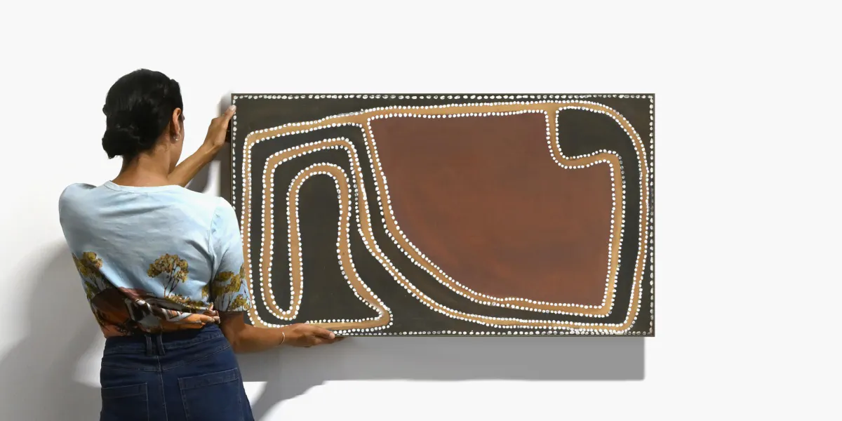 Art Leven's 'First Nation Fine Art Auction' will take place on Tuesday 17th June 2025, featuring 82 works by First Nations artists of outstanding cultural and historical significance. Photo © Art Leven