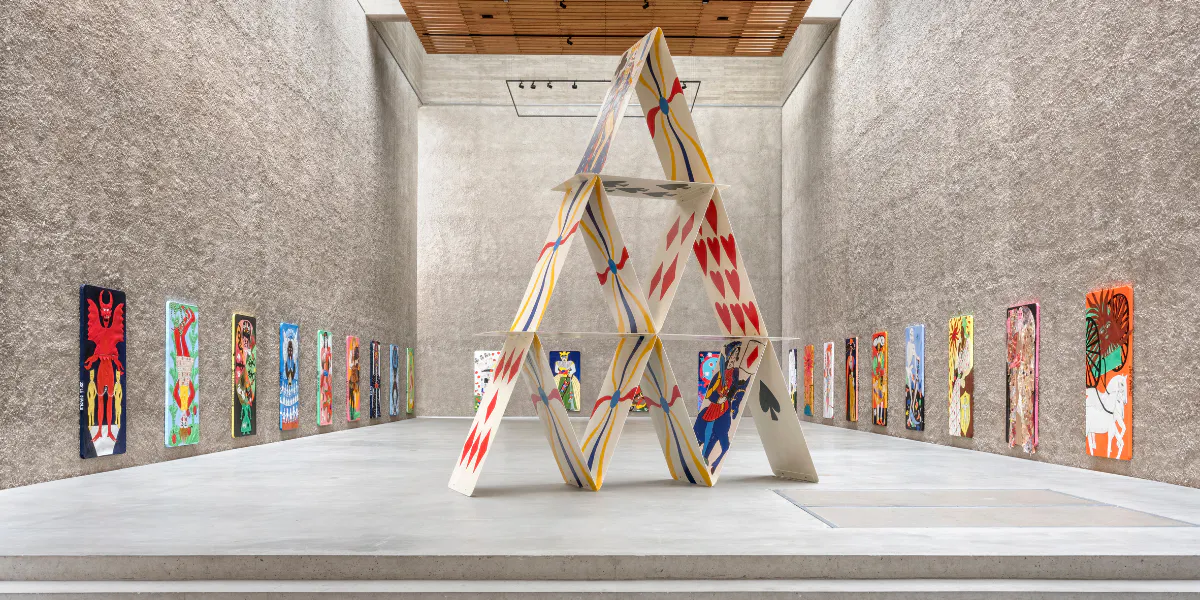Johanna Dumets Ausstellung „FOOL FOT A LIFETIME“ ist bis zum 9. November in der König Galerie zu sehen. Foto: Roman März, mit freundlicher Genehmigung des Künstlers & KÖNIG GALERIE (Detail)