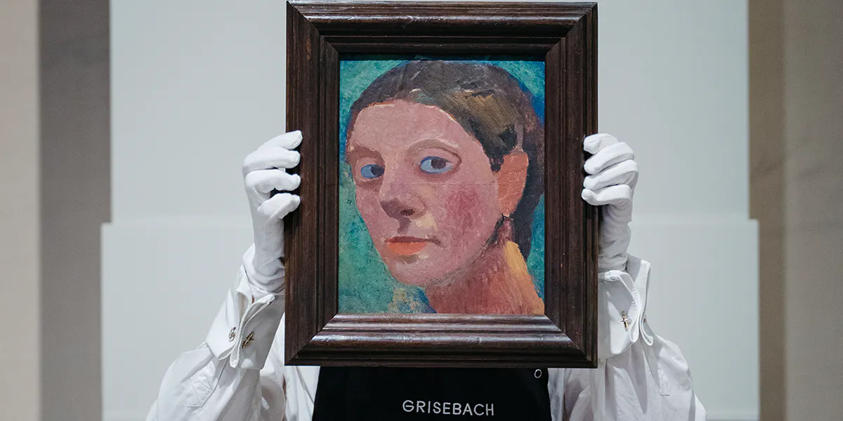 Am 27. November erzielte Grisebach in seinen Winterauktionen einen neuen Weltrekord für Paula Modersohn-Becker. Foto ©Stefanie Loos (Detail)