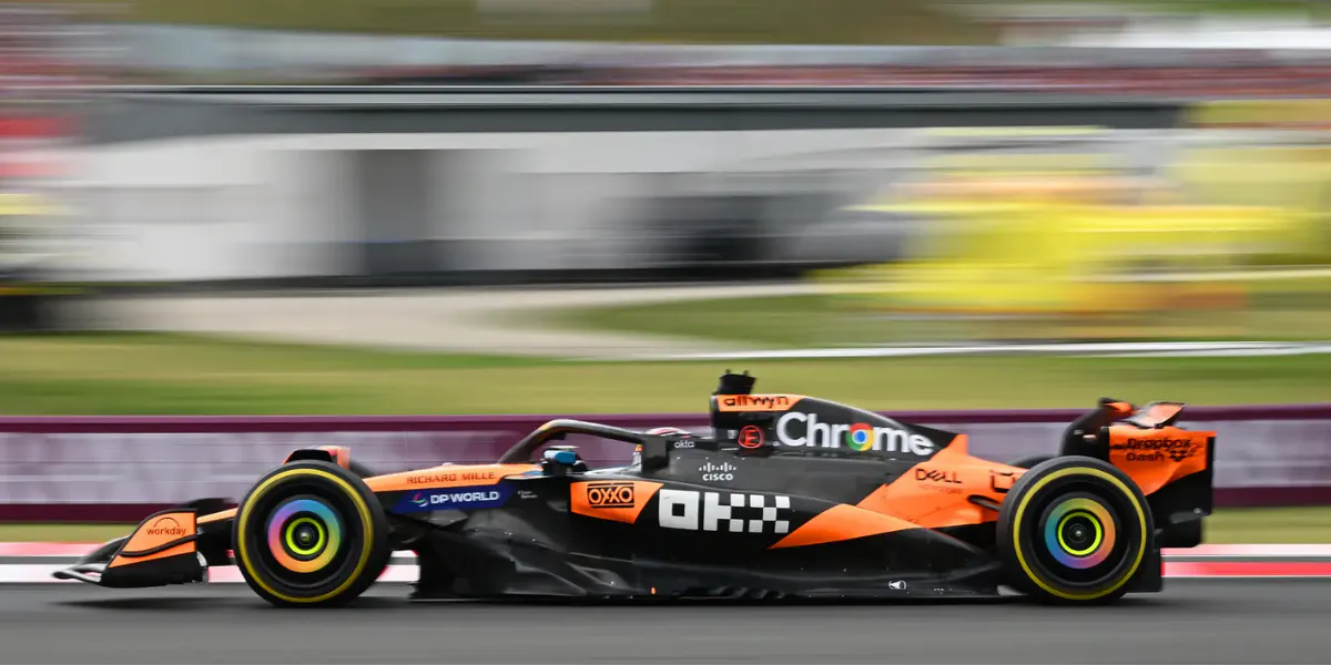 RM Sotheby’s and McLaren Racing will offer three future McLaren competition cars at a dedicated auction in Abu Dhabi on 5 December. Photo © RM Sotheby's 2025, Courtesy of McLaren Racing (detail)