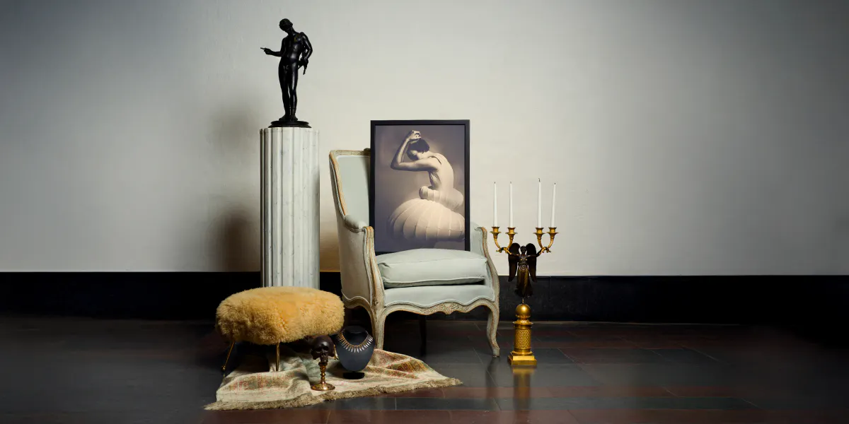 Den 11-14 februari 2026 arrangeras Stockholm Art & Antiques Fair på Nacka Strandsmässan i Stockholm, en ny mässa för konst, design, antikviteter och vintage. Foto: Stockholm Art & Antiques Fair
