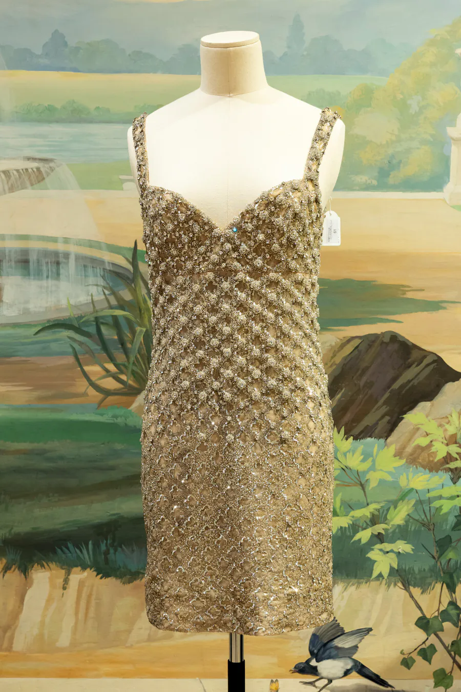 mouna ayoub gold chanel dress 51 Mouna Ayoub Al Stock Photos, High-Res Pictures, and Images