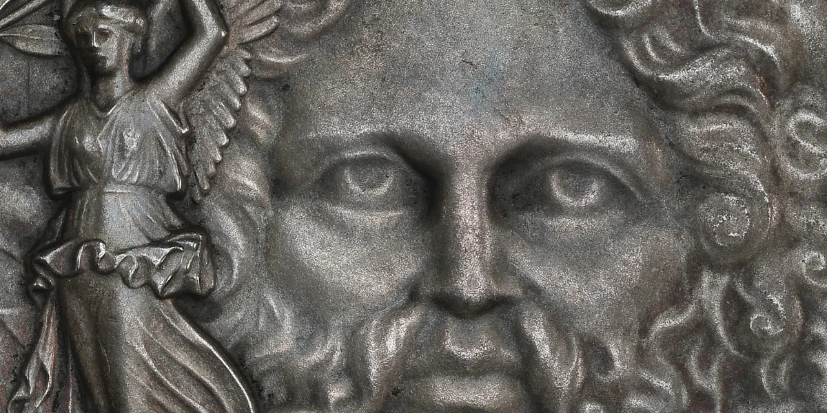 Am 1. März wird bei Bruun Rasmussen eine Olympiamedaille aus dem Jahr 1896 versteigert. Foto © Bruun Rasmussen (Detail)