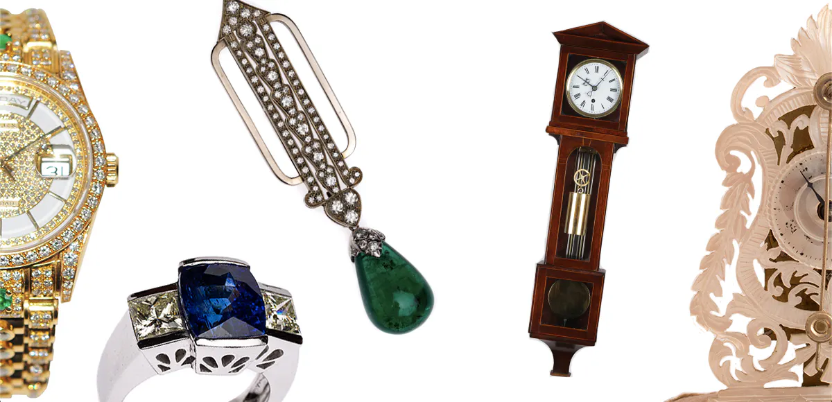 Ersteigern Sie Uhren und Schmuck online!