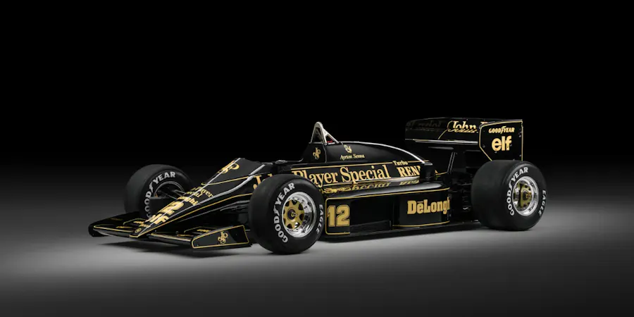 Ayrton Senna's Race-Winning Lotus 98T Offered by RM Sotheby's