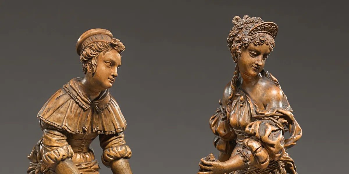 Travail néerlandais, Judith et sa servante (détail), milieu du XVIe siècle. Photo © Sotheby's 