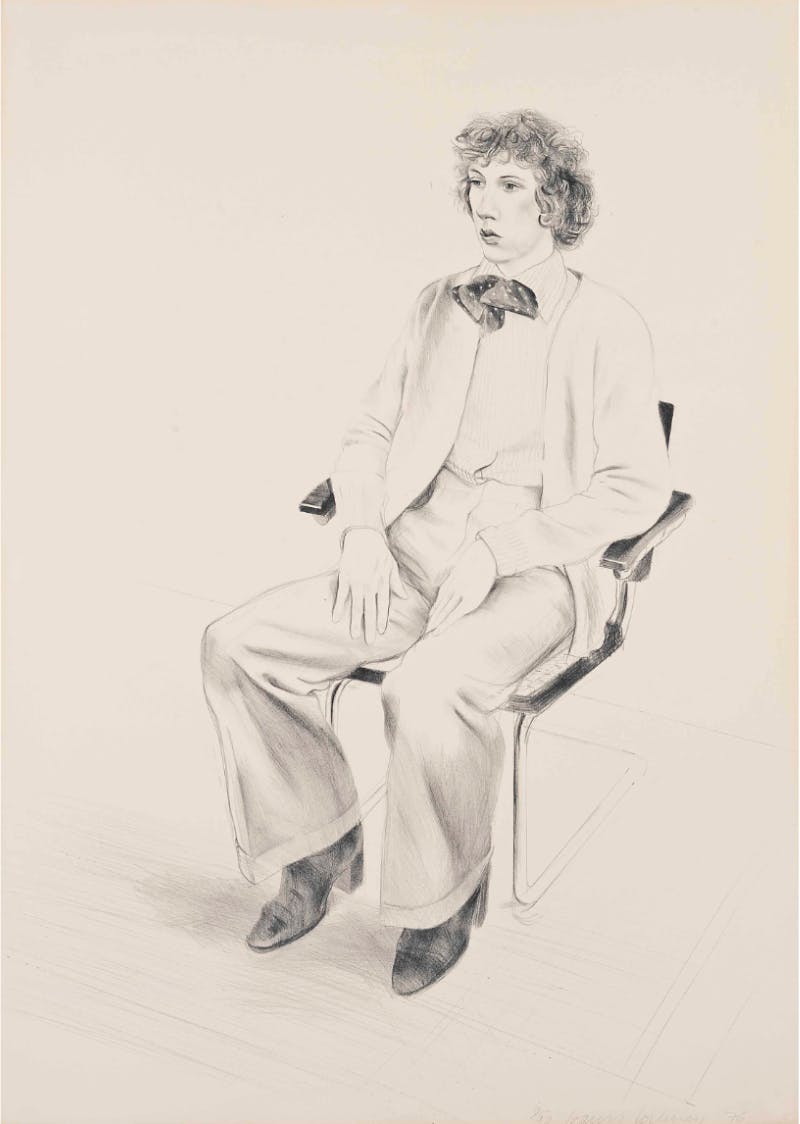When David Met Gregory: The Man Behind Hockney's Career | Barnebys Magazine
