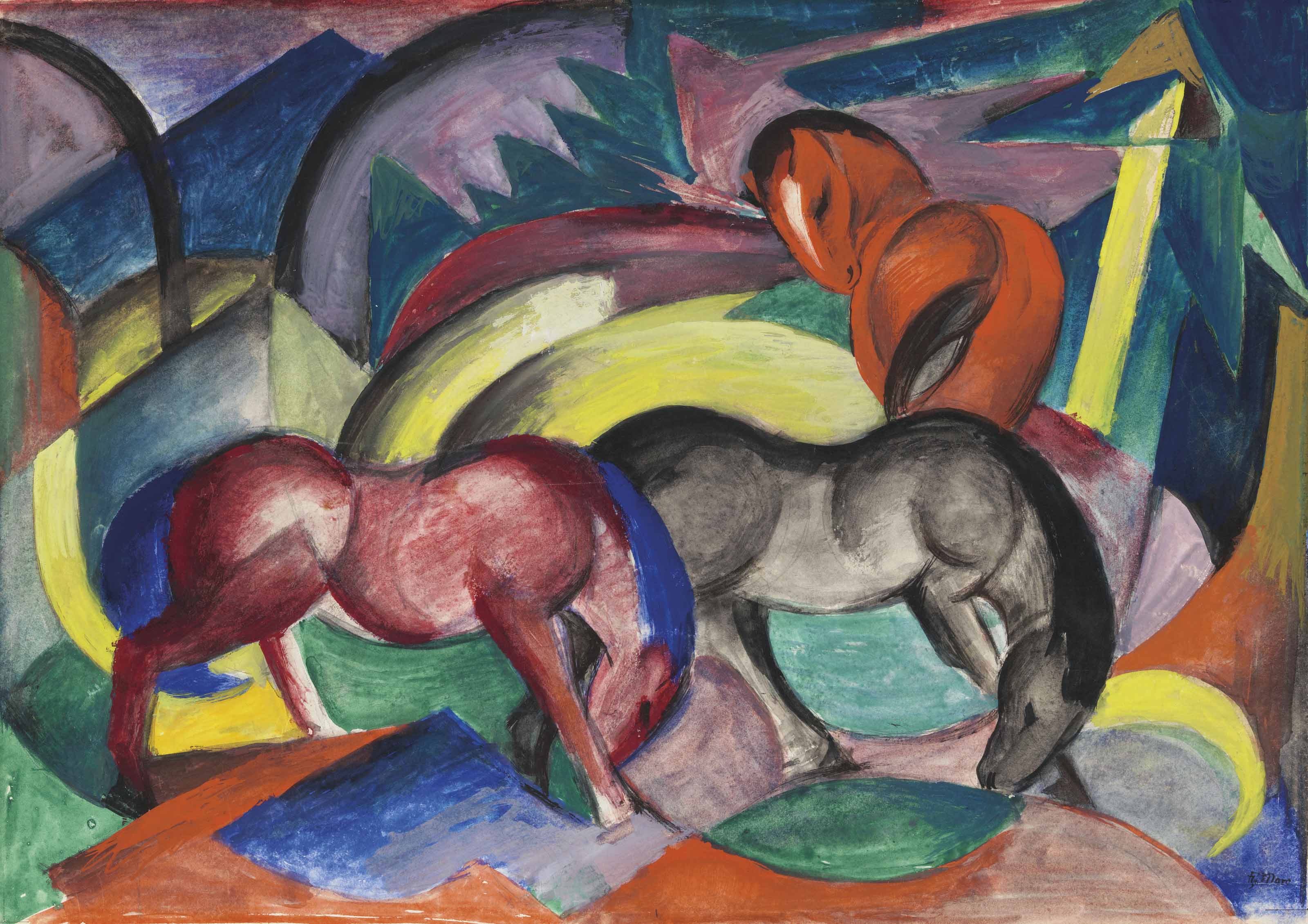 franz marc interesting facts