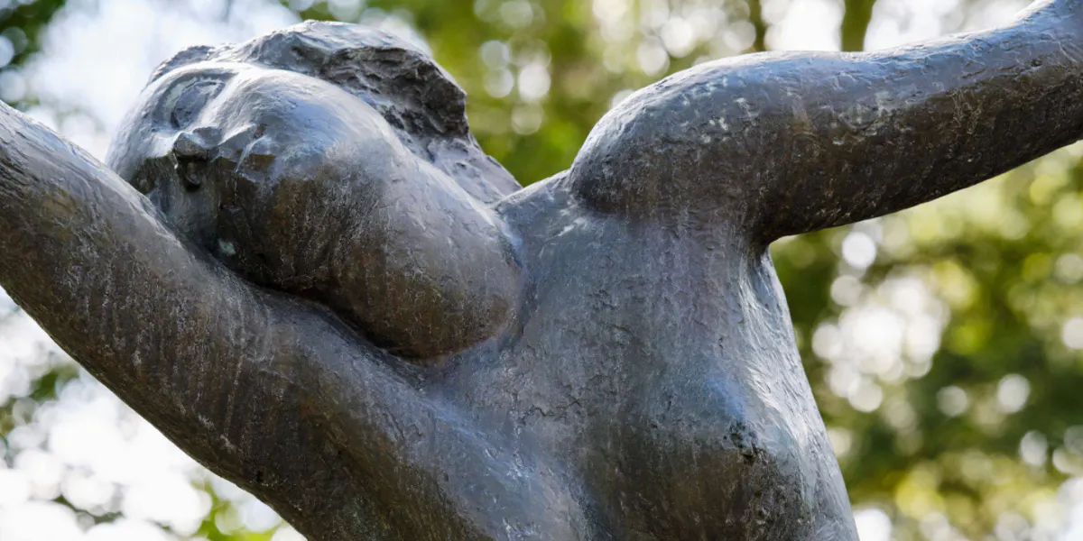 Questa fontana di Georg Kolbe del 1922 è l'opera di punta delle aste estive di Grisebach a Berlino. Foto © Grisebach (dettaglio)