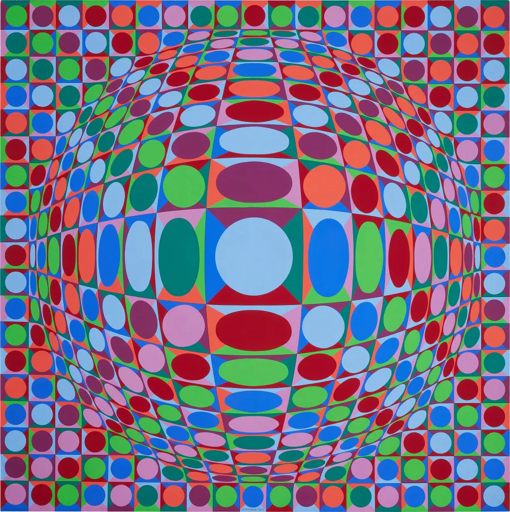 Op Art Der 1960er Jahre Op Art: Muster, Zum Verrückt Werden | Rolling