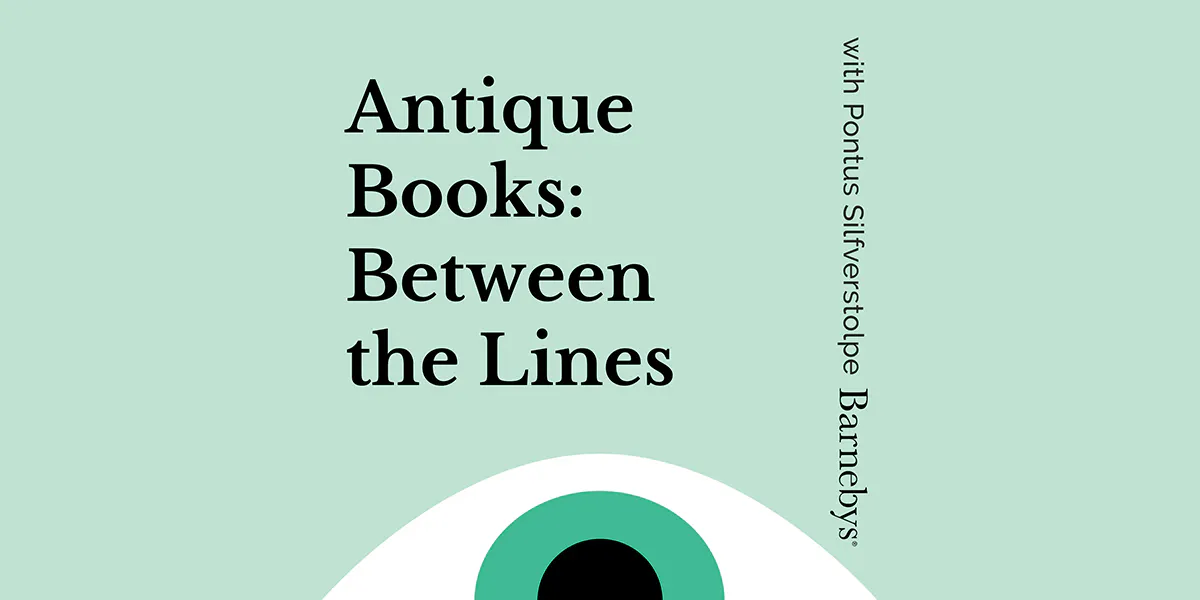 Episodio 35 Libri Antichi: Fra le righe. Foto © Barnebys Group