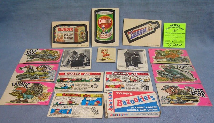 1986 BLUNDER BREAD Topps Wacky Packages Sticker 