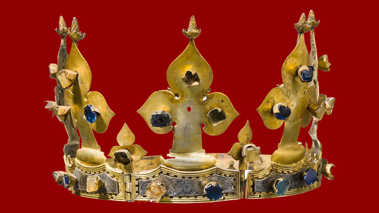 Rare, Early Travel Crown, France, 15th C. | Photo: © Hermann Historica GmbH 2019