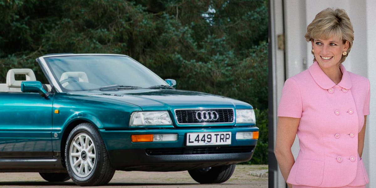 El Iconico Audi Descapotable De La Princesa Diana A La Venta Barnebys Magazine
