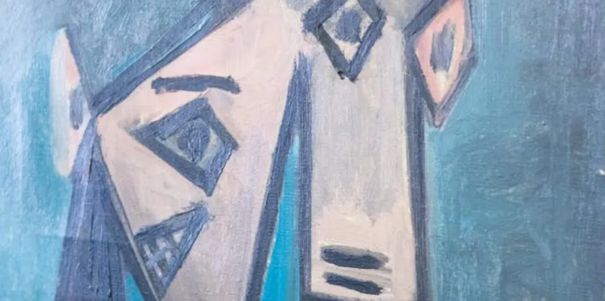 Pablo Picasso's "Woman's Head" was stolen in January 2012 and found on June 29, 2021. Photo © Hellenic Republic Ministry of Citizen Protection (detail)