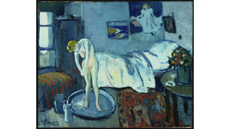 Pablo Picasso La maison bleue, 1901
