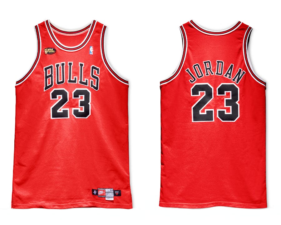 Michael Jordan Signed 1984-85 Rookie Chicago Bulls Jersey UDA Upper Deck & JSA