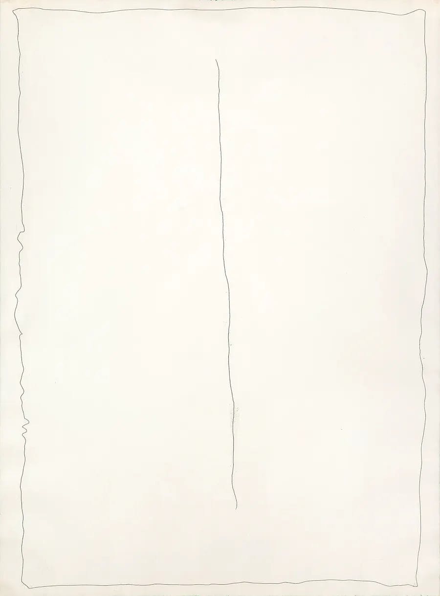 Lucio Fontana, Pink Series, 1966. Image © Incanto casa d'aste