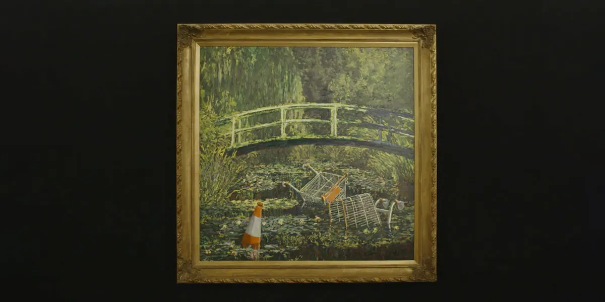 Banksy, Show Me The Monet, 2005, foto © Sotheby’s