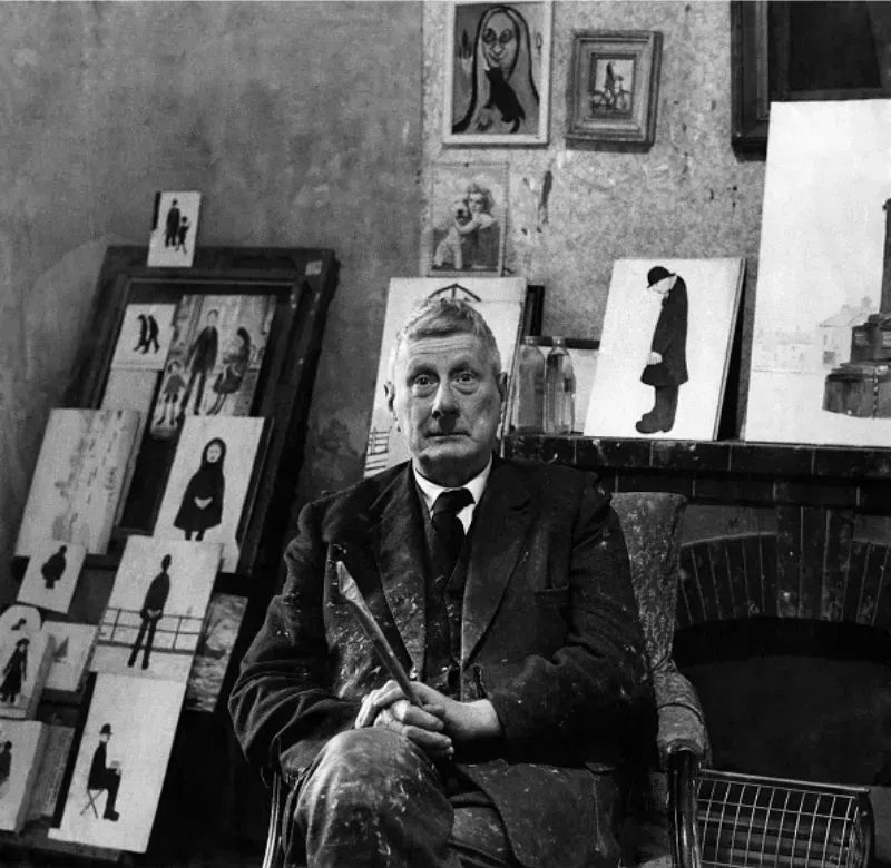 Laurence Stephen Lowry, 1964 (Photo by WATFORD/Mirrorpix/Mirrorpix via Getty Images)