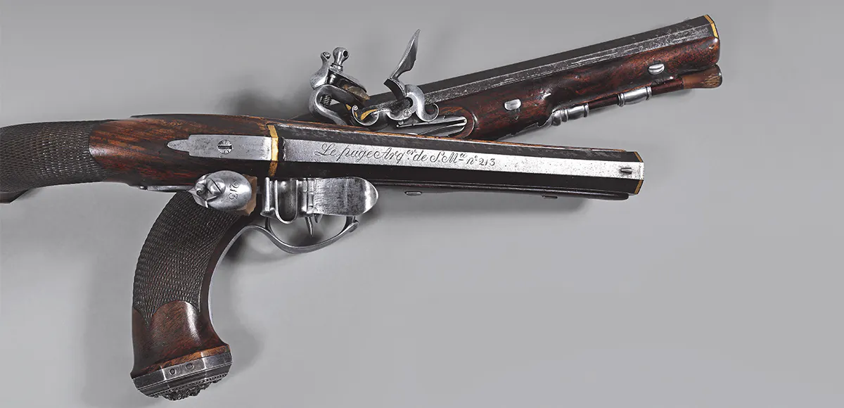 Des armes chargées d’histoire