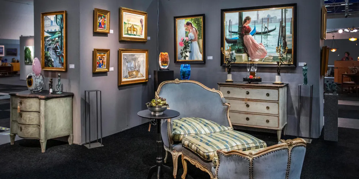 Galleri Melefors är på plats på Antikmässan i Stockholm mellan den 19 och 22 maj. Foto © Galleri Melefors