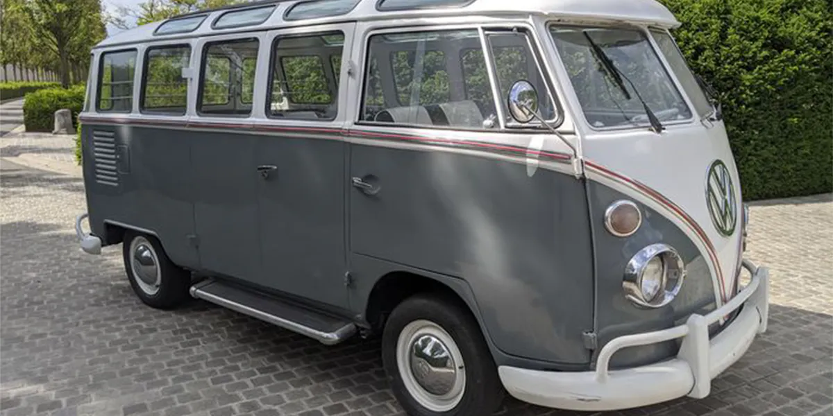 Volkswagen T1 "Samba-Version" 1970. Foto © Catawiki (dettaglio)
