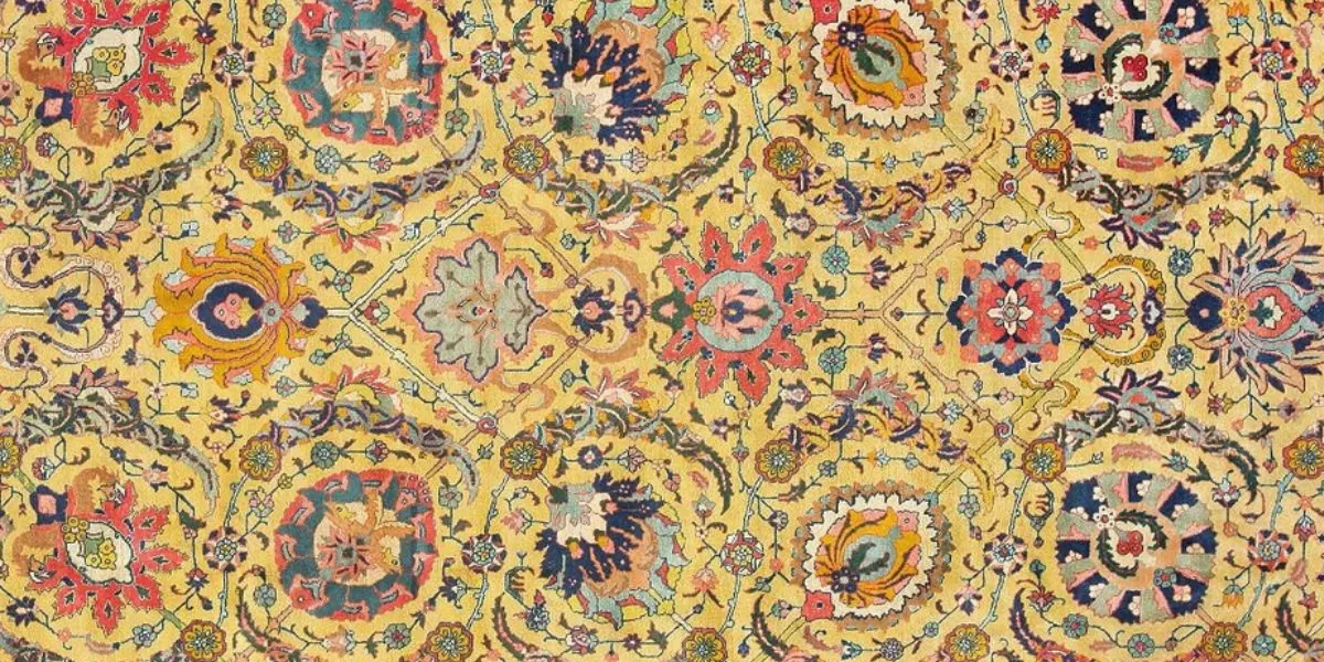 Tappeto Tabriz persiano, anni Venti circa