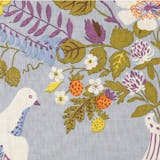 Lisbet Jobs, 'Doves', textile, Jobs handprint. Photo © Garpenhus Auctions (detail)