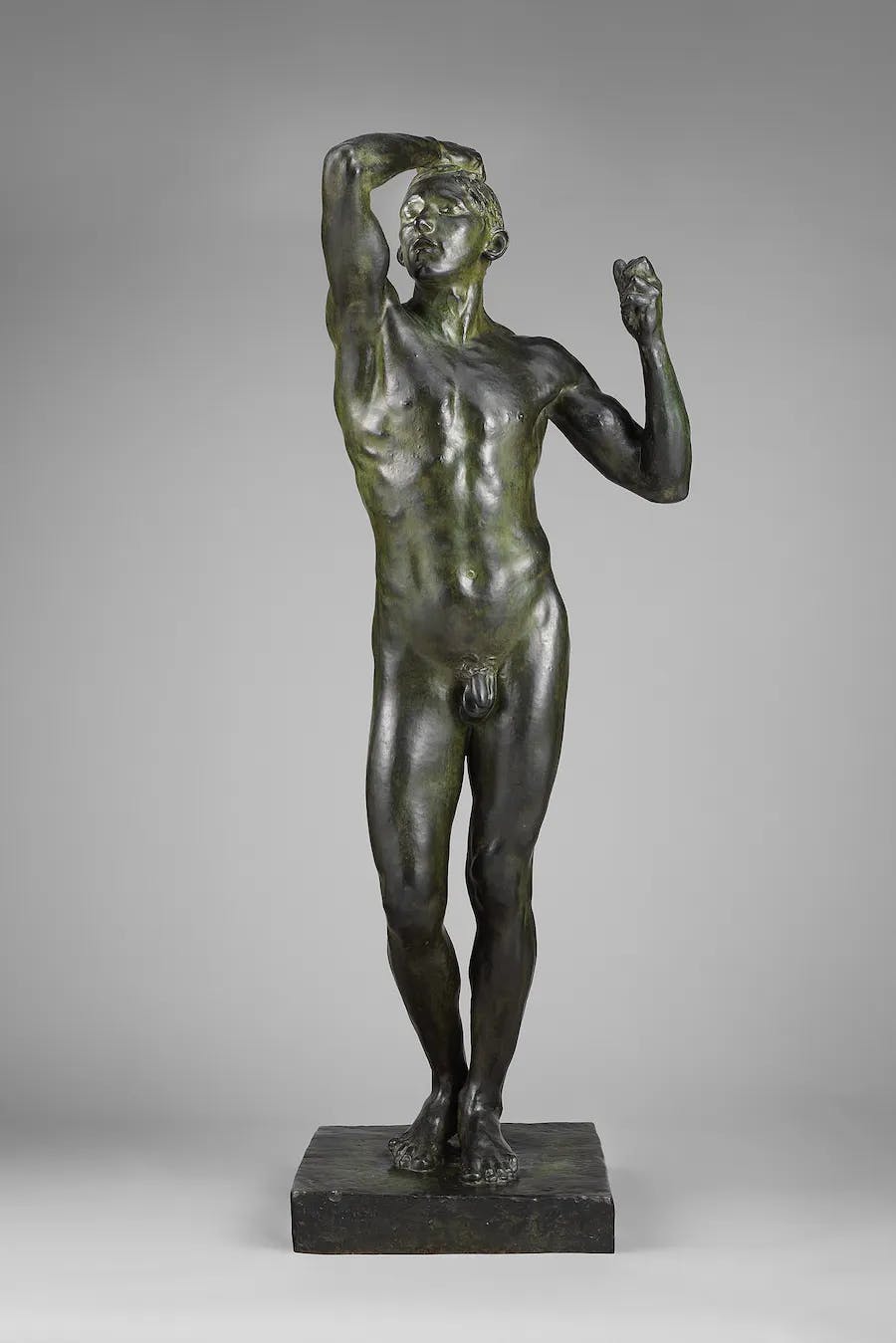 Auguste Rodin, L'Age d'airain (The Bronze Age), bronze. Photo CC0 via Wikimedia Commons
