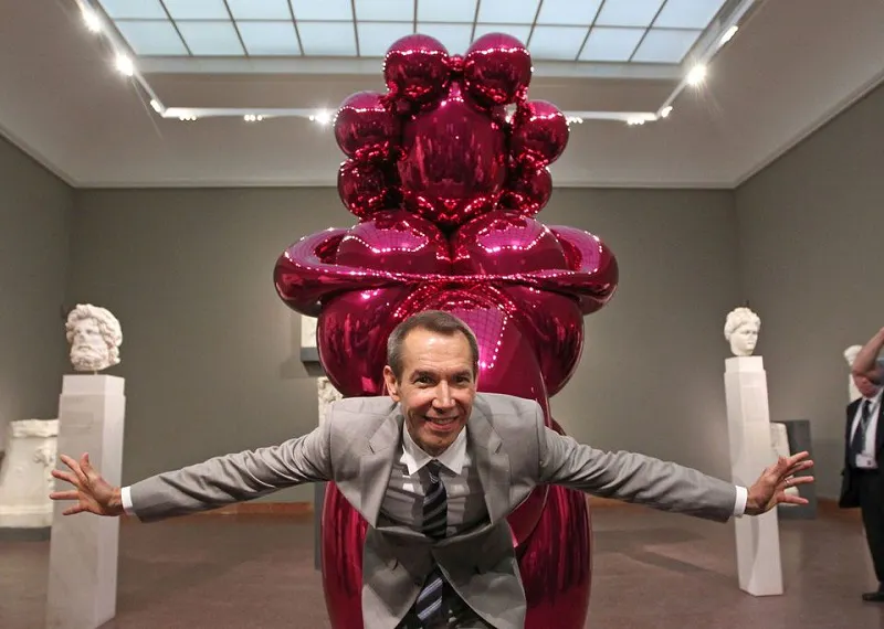 El rey del kitsch: Jeff Koons, entre los artistas más populares del mundo