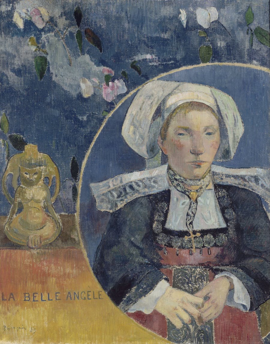 Paul Gauguin, ‘La Belle Angèle’, 1889, oil on canvas, the painting is showing Marie Angélique Satre, Musée d'Orsay, Paris. Photo: Wiki Commons