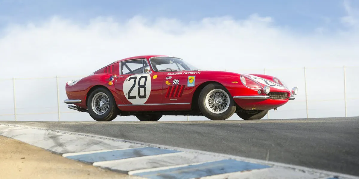 Ferrari 275 Competizione für das Team der Scuderia Filipinetti von 1966. Foto © Bonhams