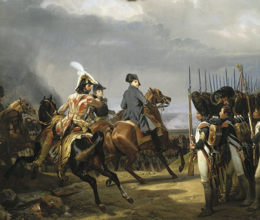 Horace Vernet, 'The Battle of Jena', 1836, oil on canvas, 465 x 543 cm, Château de Versailles, France. Photo public domain