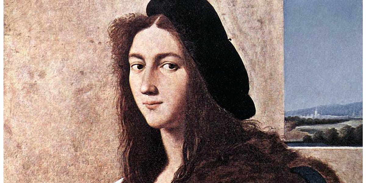 Raffaello, Ritratto di giovane, 1514, olio su pannello. Foto: Wikipedia Commons